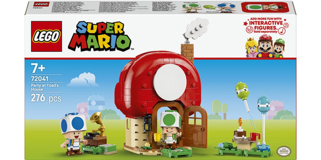 LEGO Super Mario 72041 Festa a Casa di Toad Giocattolo…