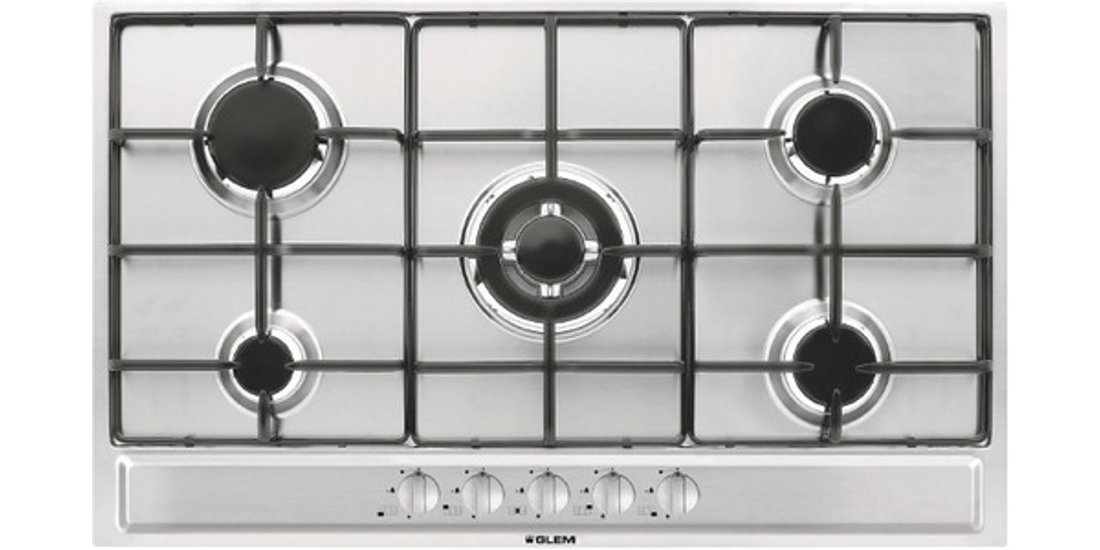 Glem Gas P95FXV piano cottura Acciaio inossidabile…
