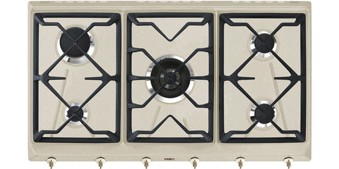 Smeg SRV896AVOGH2 piano cottura Avena Da incasso…