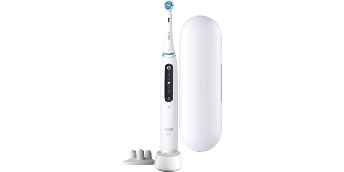 Oral-B Spazzolino Elettrico iO 5 Bianco 1 Testine…