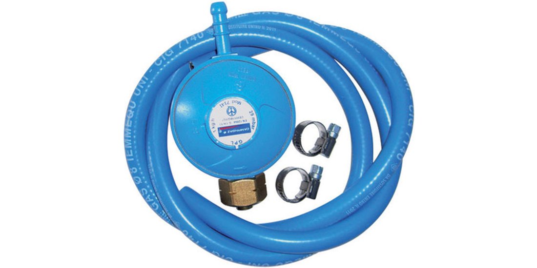 Campingaz Kit Regolatore Tubo Fascette per Bombole…