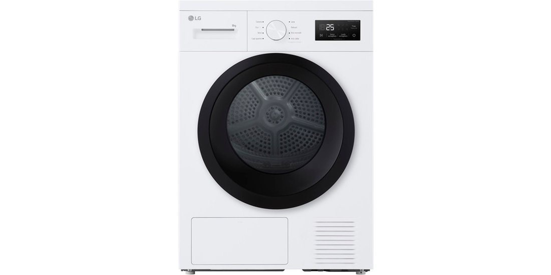 LG RNA1008NWK Asciugatrice 8kg Pompa di calore…