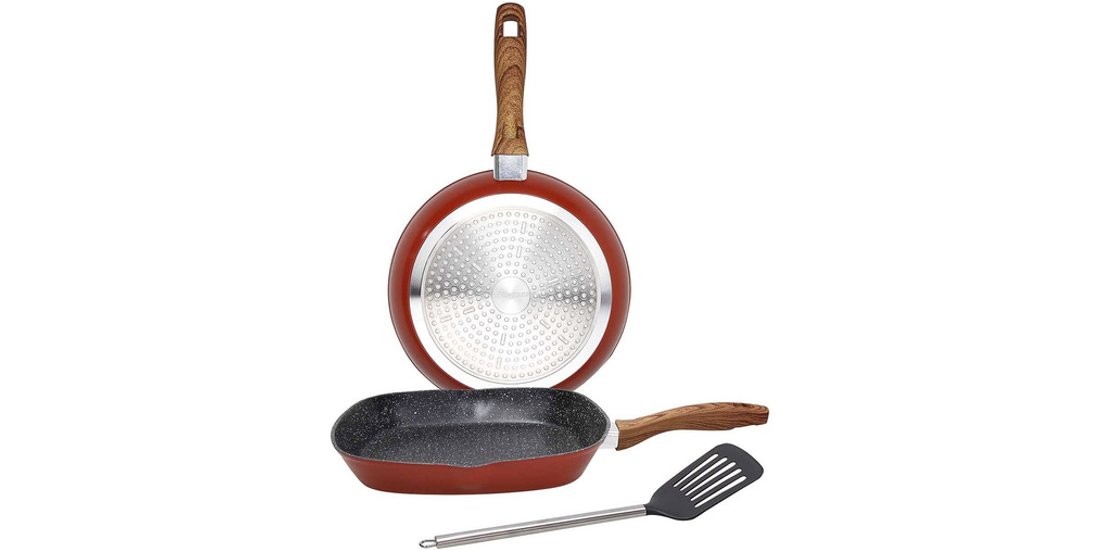 Tognana Porcellane set padella da 24 cm + bistecchiera…