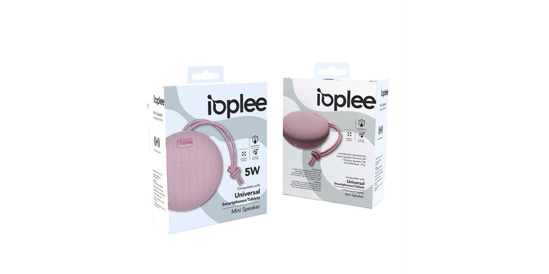 IOPLEE Cassa Speaker Wireless 5W – Rosa