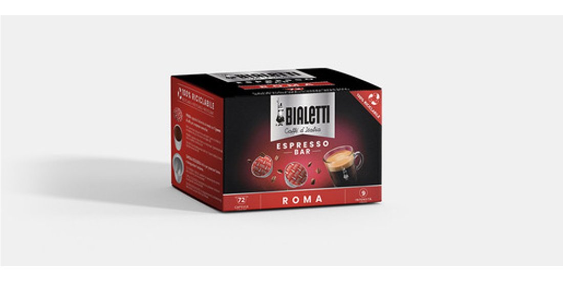 Bialetti Roma Capsule caffè 72 pz