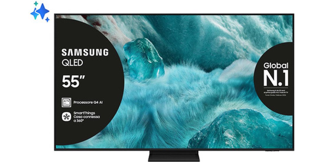 Samsung QLED AI TV 55” QE55Q7F5AUXZT 4K Processore…