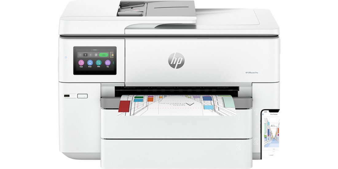 HP OfficeJet Pro 9730e Wireless All-in-One Colore…