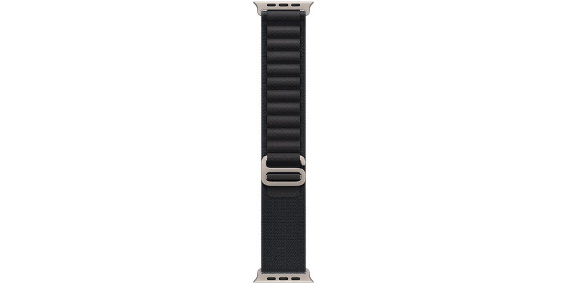 Apple Alpine Loop nero (49 mm) – Large – Titanio…