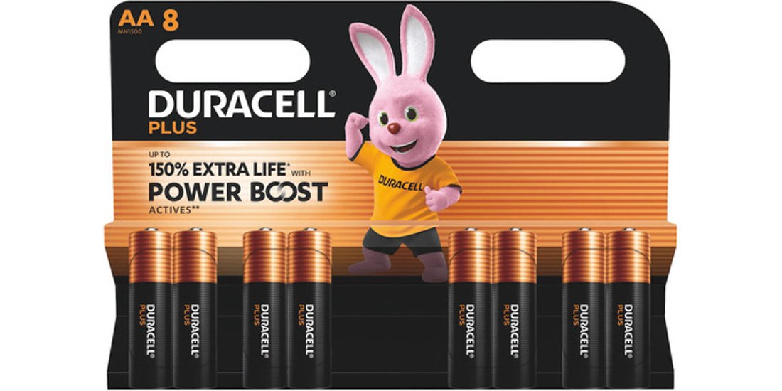 Duracell Plus Batteria monouso Stilo AA Alcalino…