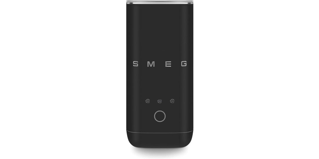 Smeg MFF02BLMEU montalatte e scaldalatte Nero
