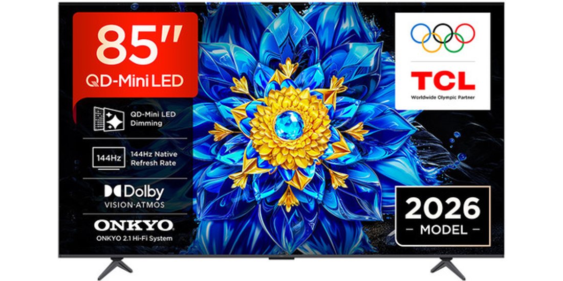 TCL P8L TV 85P8L – QD-Mini LED 85” 4K HDR Google…