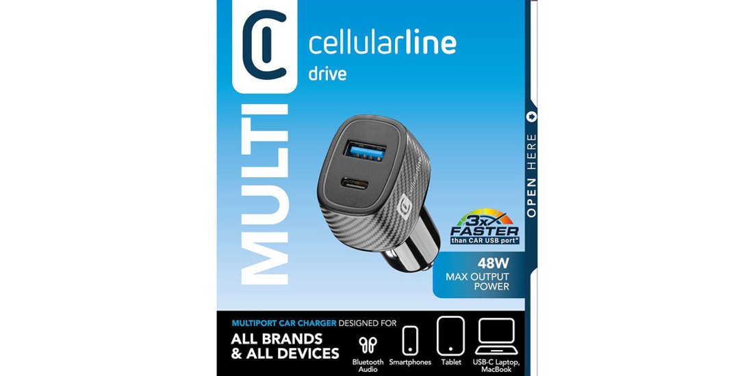 Cellularline Car Multipower Ultra – iPhone Samsung…