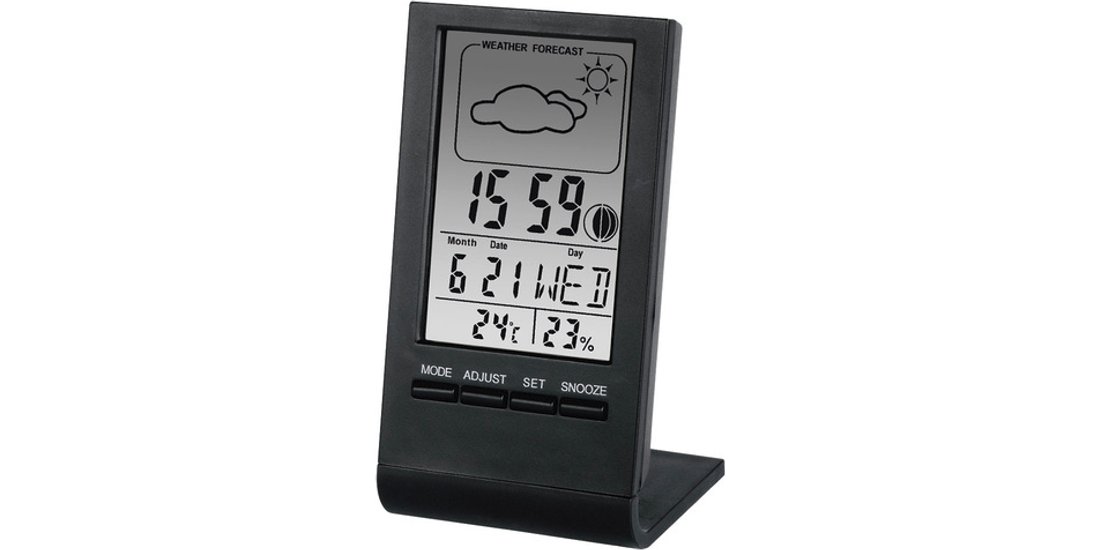 Hama Termometro LCD con igrometro ”TH-100”orologio…