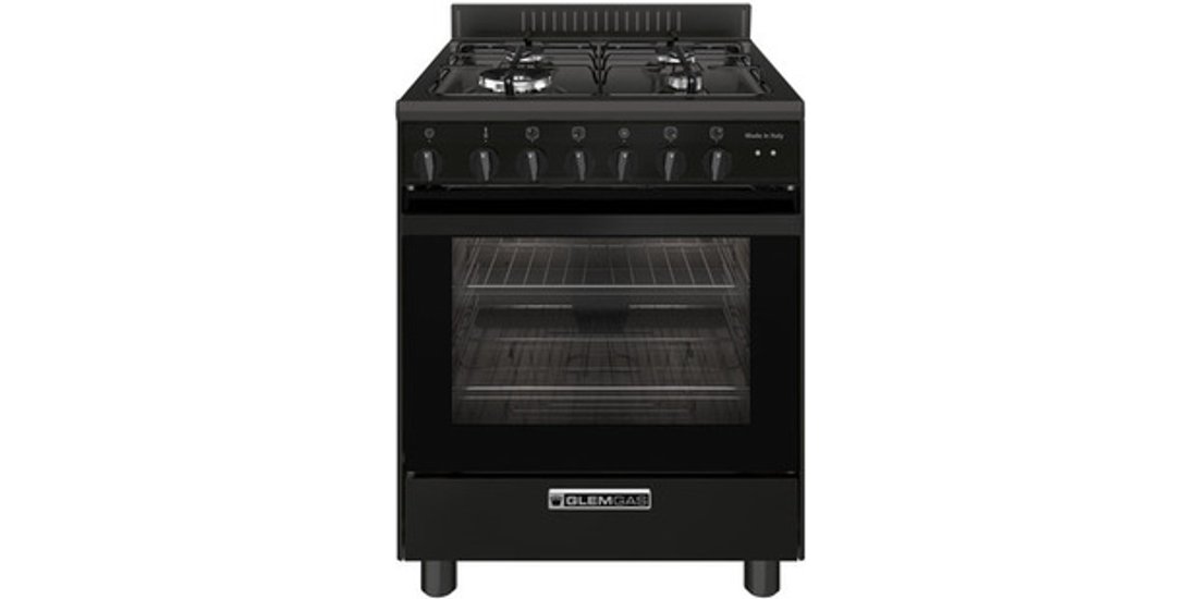 Glem Gas SA66TMBK cucina A Elettrico Nero