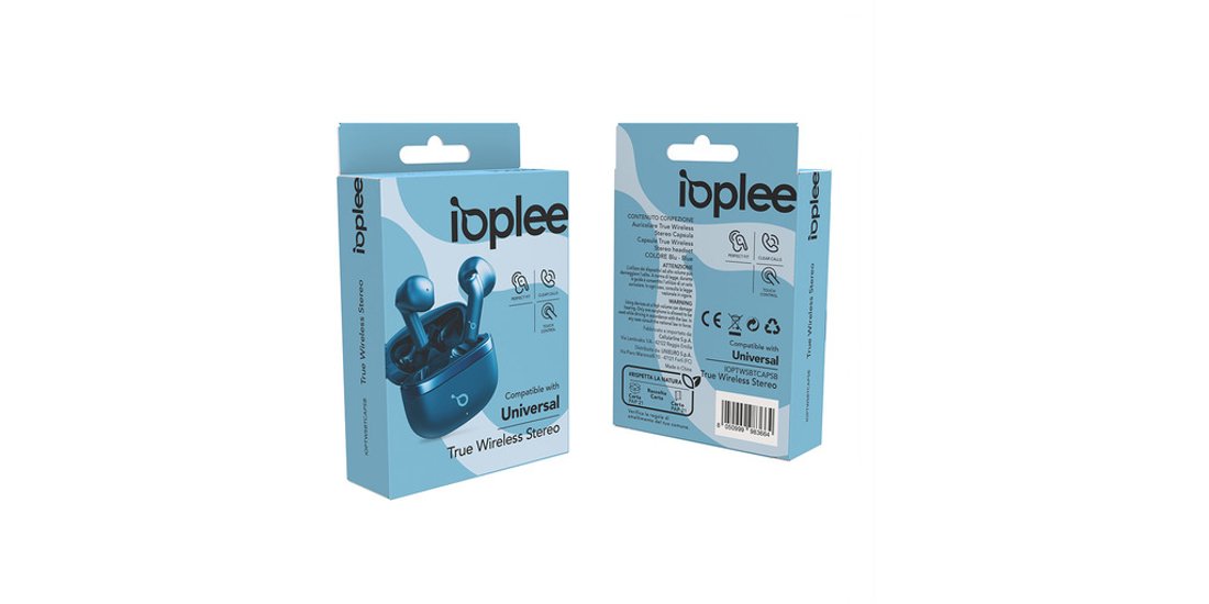 IOPLEE Auricolare True Wireless Stereo Capsula…