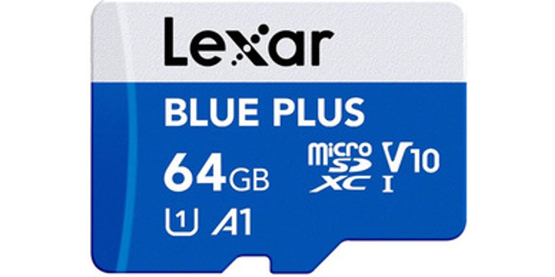 Lexar BLUE PLUS 64 GB MicroSDXC UHS-I