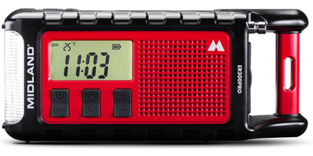 Midland ER300 PRO – Radio d’Emergenza Bluetooth…