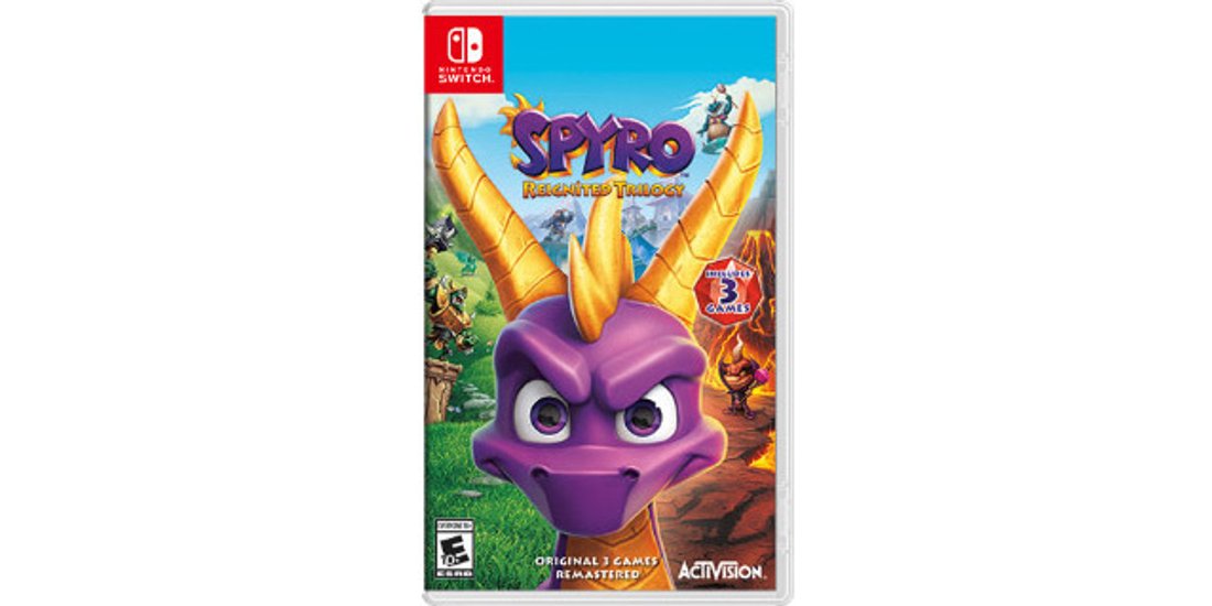 Activision Spyro Reignited Trilogy Switch Standard…