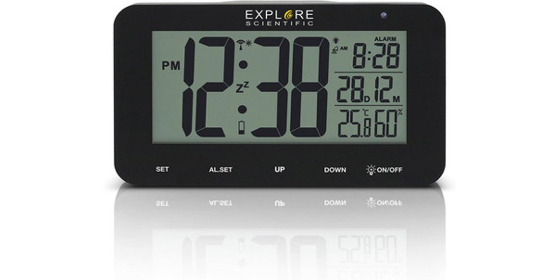 Explore Scientific RDC1004BLK sveglia Sveglia…