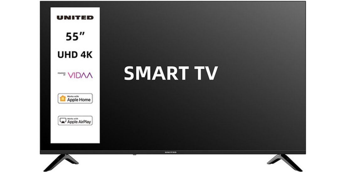 United UNLED55KM10VDA SMART TV 55” ULTRA HD …
