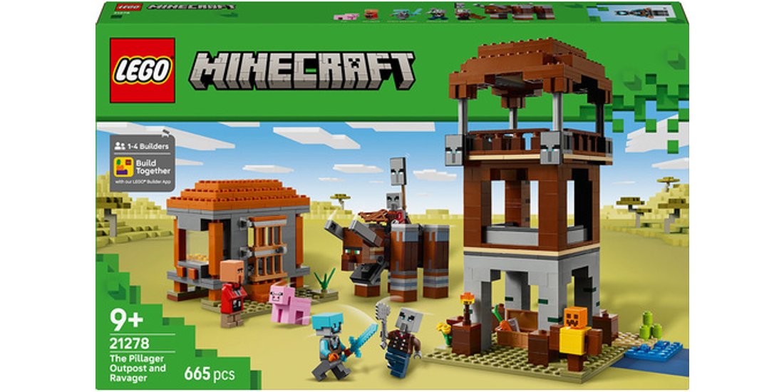 LEGO Minecraft L’avamposto del saccheggiatore…