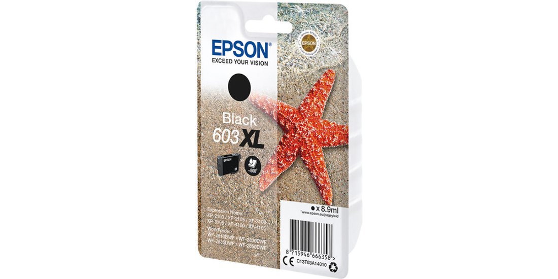 Epson Singlepack Black 603XL Ink
