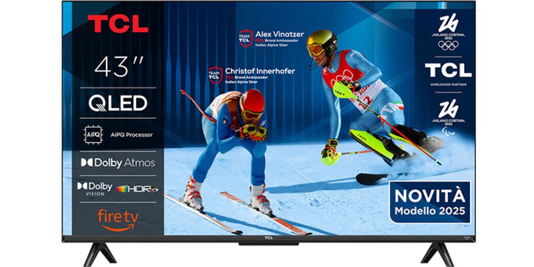 TCL T6C Serie Smart TV QLED 4K 43” 43T6C Dolby…