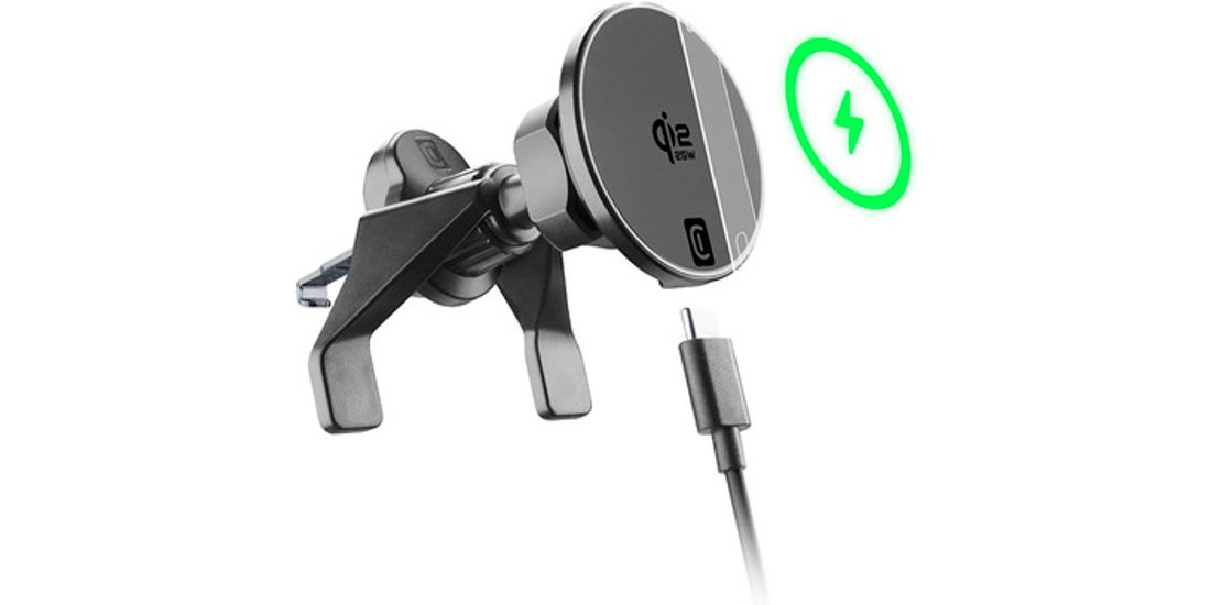 Cellularline MAG HOLDER Qi2.2 25W Supporto auto…