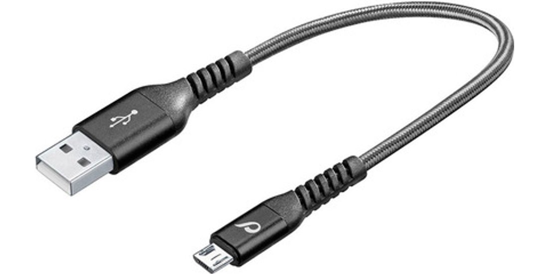 Cellularline Tetra Force Cable 15cm – MICRO USB…