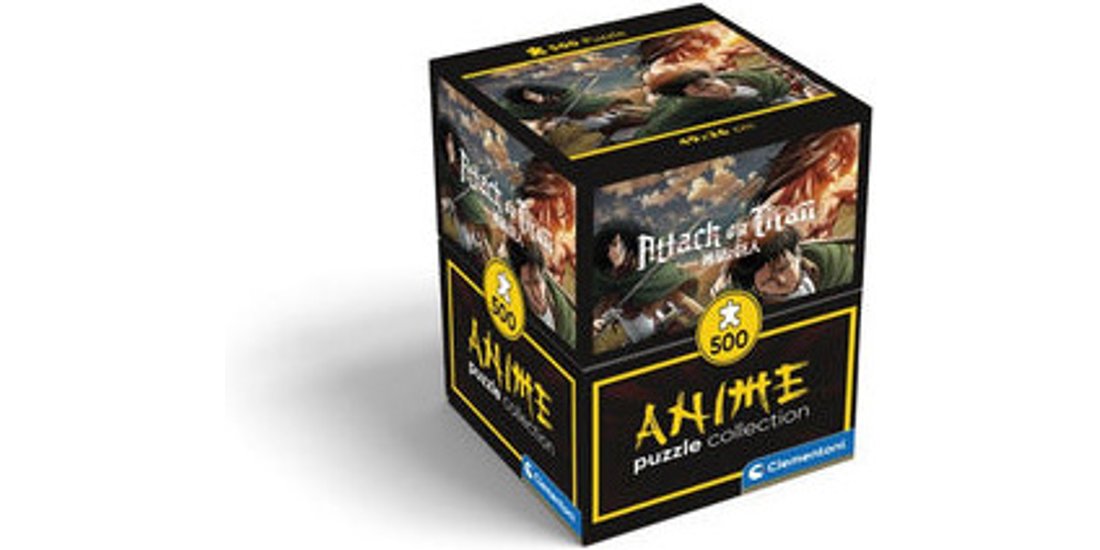 Clementoni Attack on Titan Puzzle 500 pz Fumetti…