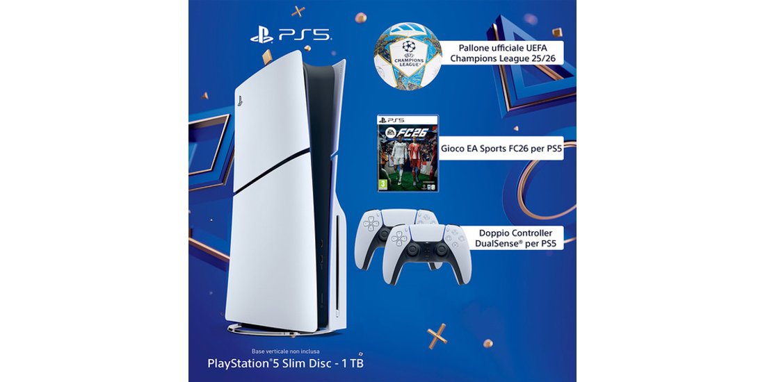 Sony PlayStation 5 1 TB Wi-Fi Nero Bianco Esclusiva…