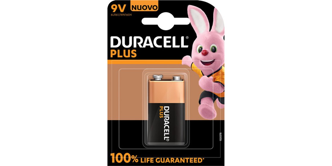 Duracell Plus 100 9V B1 x10