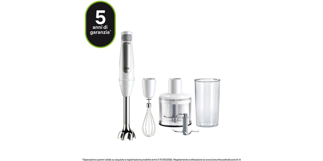 Braun MultiQuick 7 MQ7035I Minipimer Frullatore…