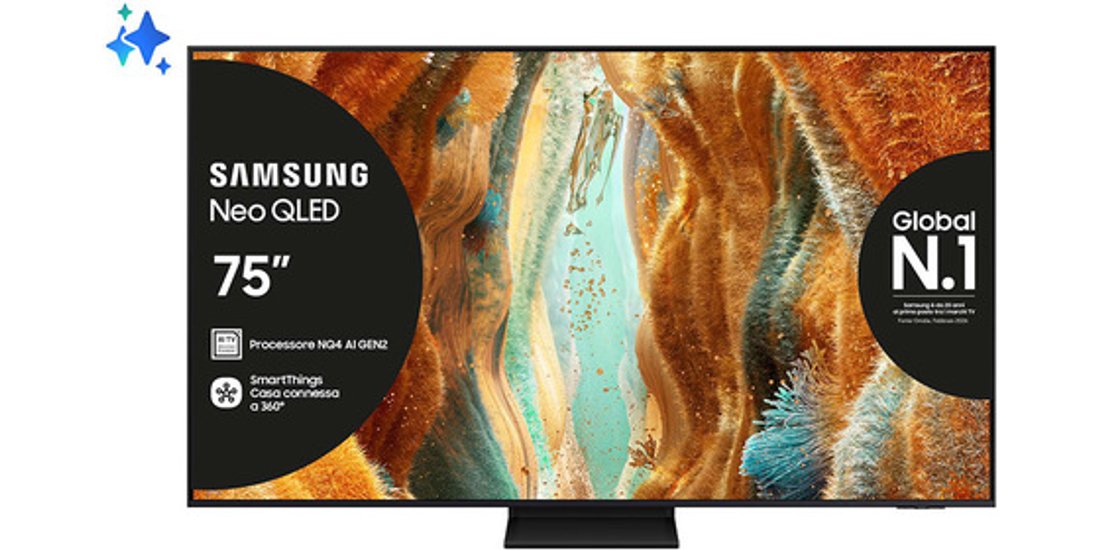 Samsung Neo QLED AI TV 75” QE75QN70FAUXZT 4K…