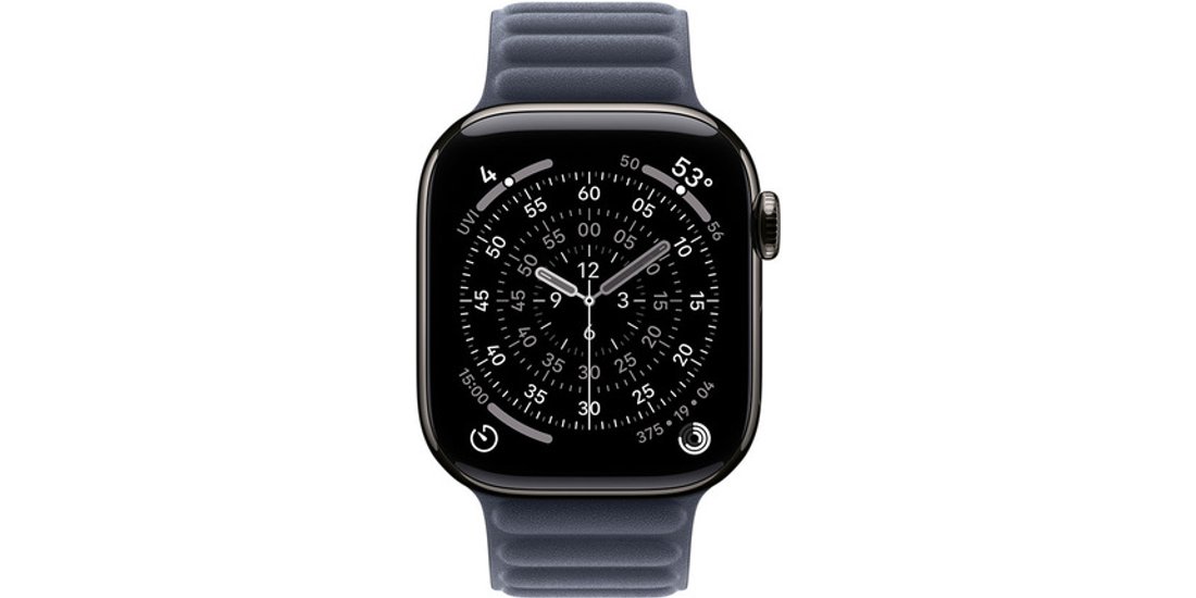 Apple Cinturino a maglie magnetico blu navy (…