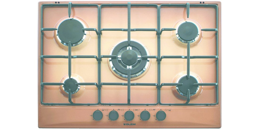 Glem Gas GT755TF piano cottura Marrone Da incasso…