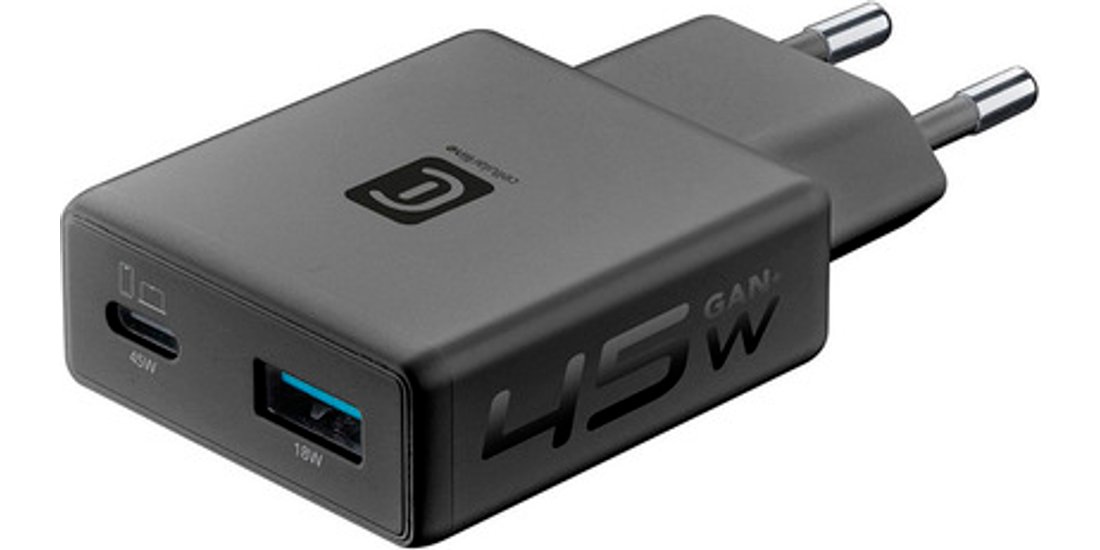 Cellularline CHARGER POWER LITE 45W SLIM DUAL…