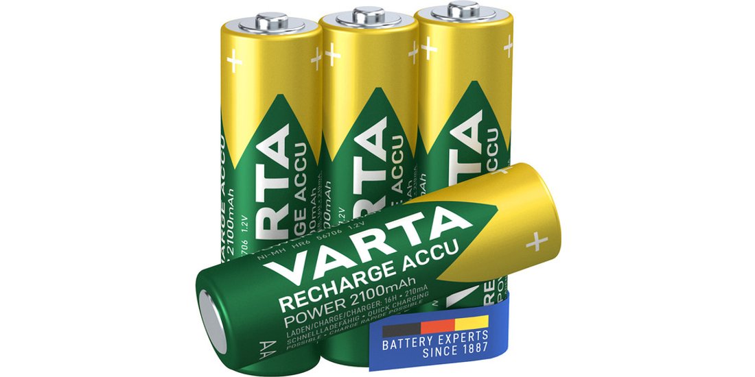 Varta Recharge Accu Power AA 2100 mAh Blister…