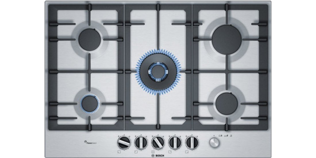 Bosch Serie 6 PCQ7A5M90 piano cottura Acciaio…