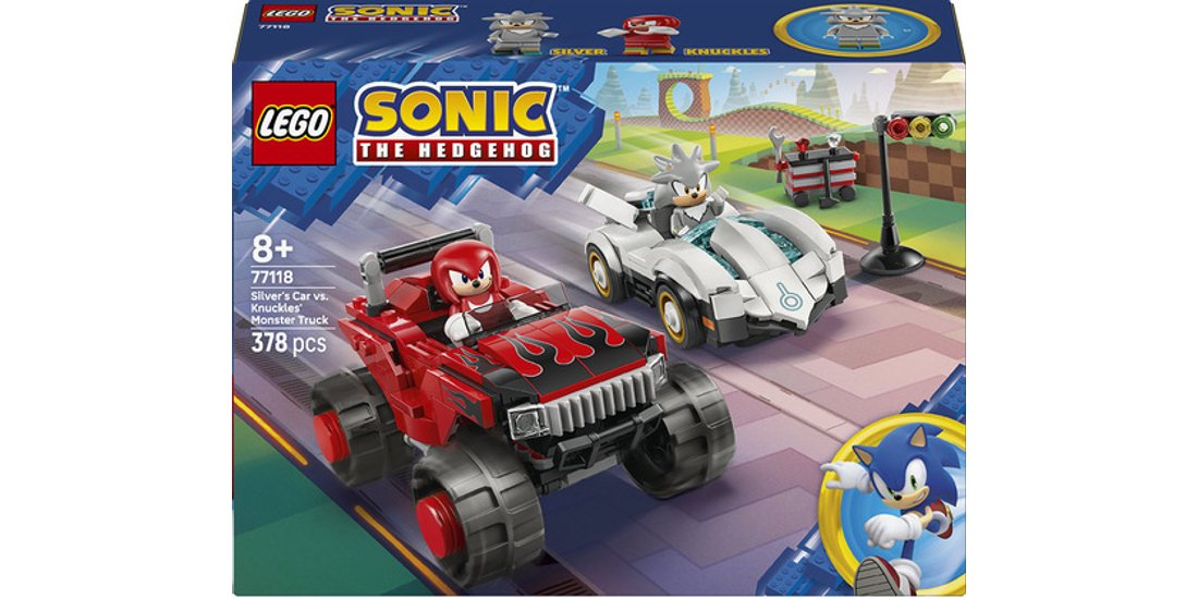 LEGO Sonic the Hedgehog 77118 Auto di Silver …