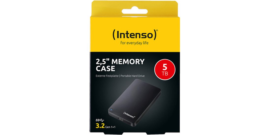 Intenso 6021513 disco rigido esterno 5 TB 5400…