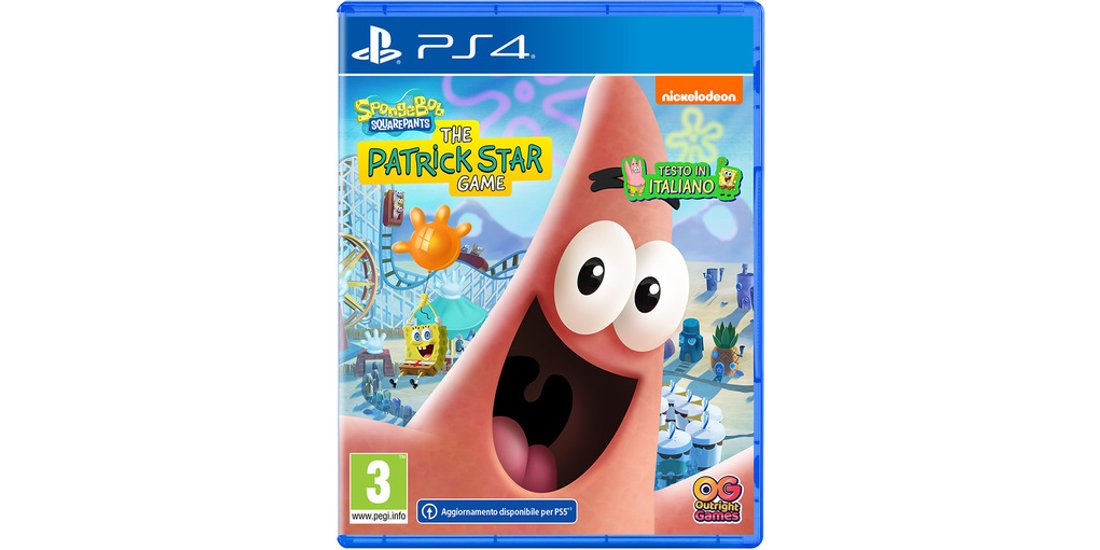 The Patrick Star Game PlayStation 4