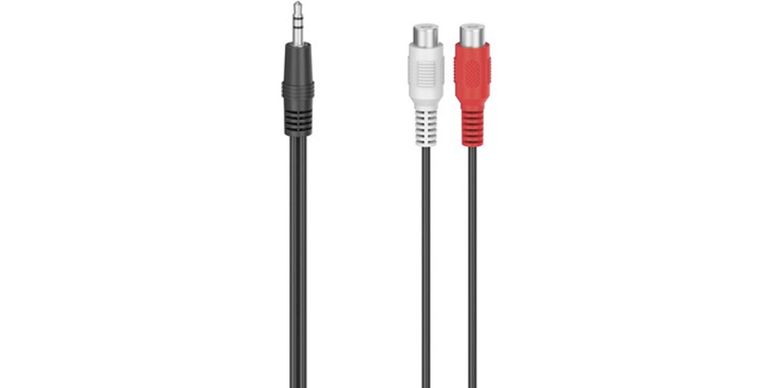 Hama Cavetto adattatore Jack 3.5 mm M/2 RCA F…