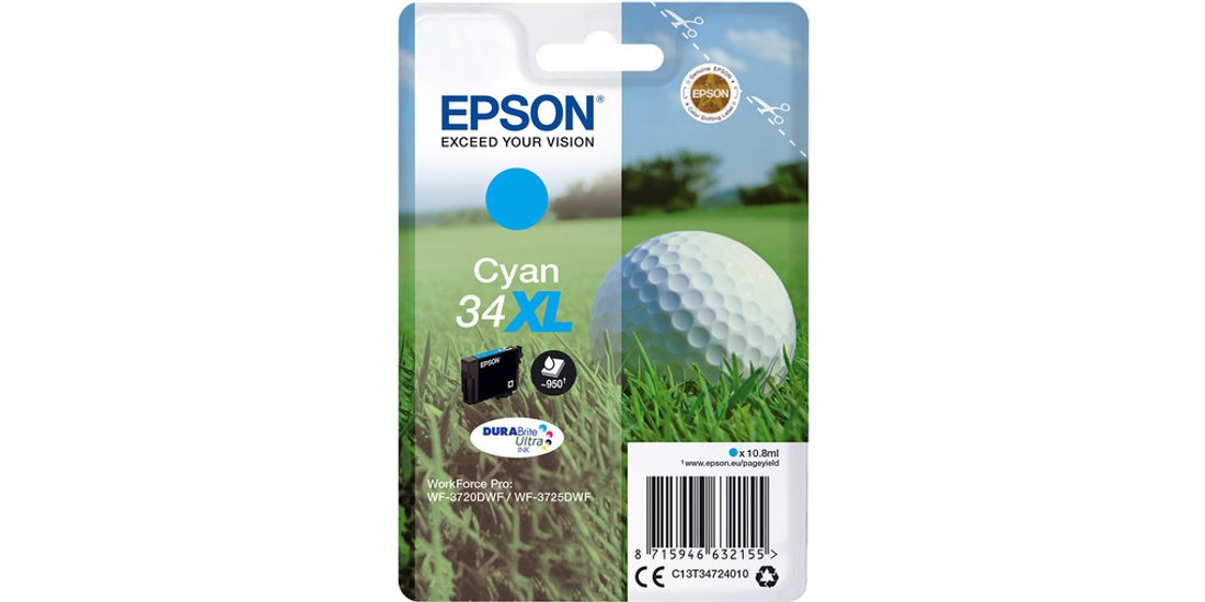 Epson Golf ball Inchiostro ciano singolo DURABrite…