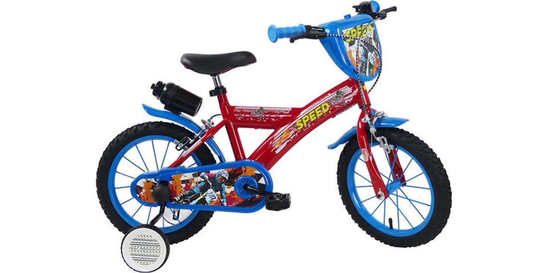 SCH Bikes Schiano Speed 14” 4-6 anni rossa bicicletta…