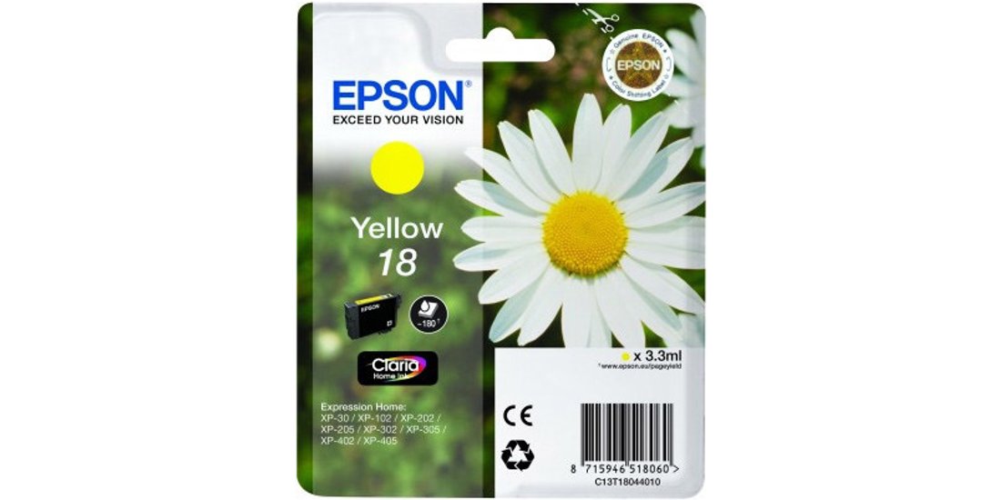 Epson Daisy Inchiostro giallo singolo Claria …
