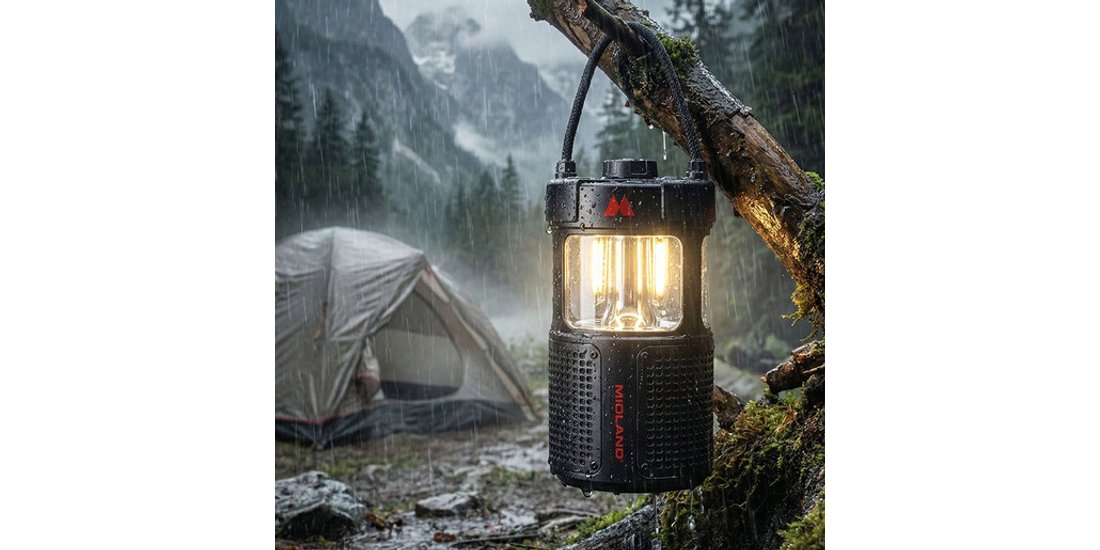 Midland ER-LANTERN – Lanterna LED con Speaker…