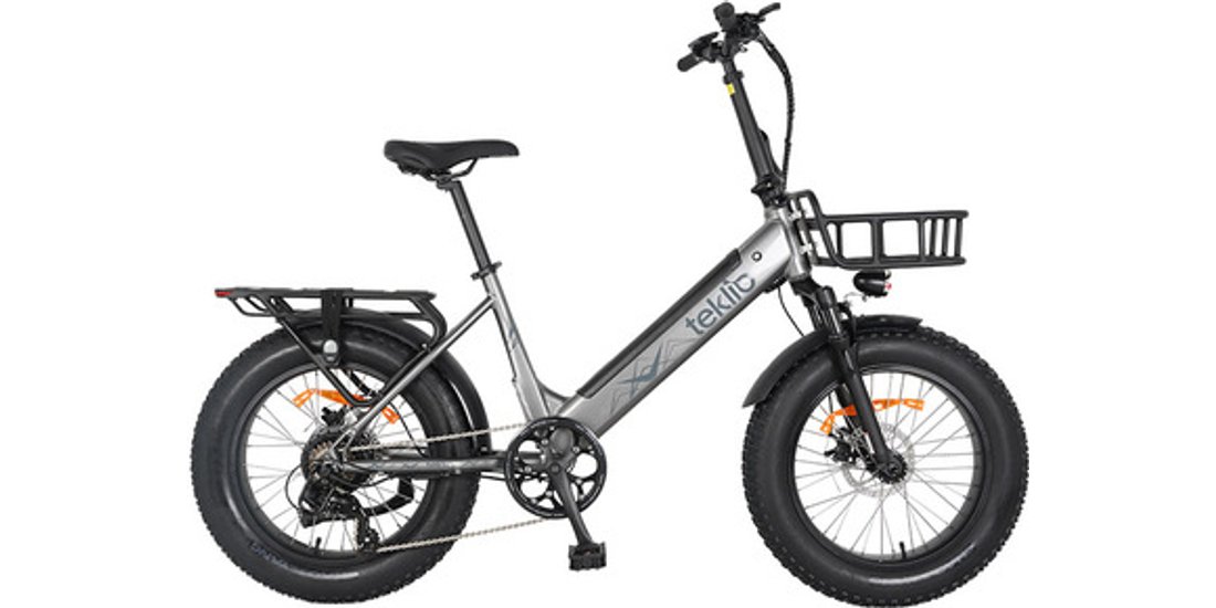 TEKLIO TF5 Fat Bike elettrica 20” in alluminio…