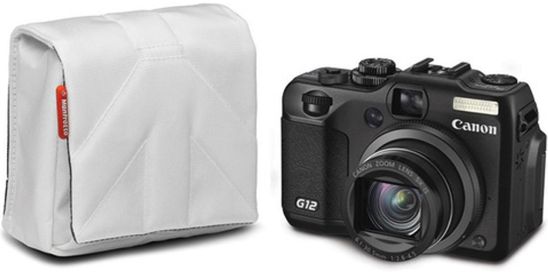Manfrotto Nano V Camera Pouch Bianco