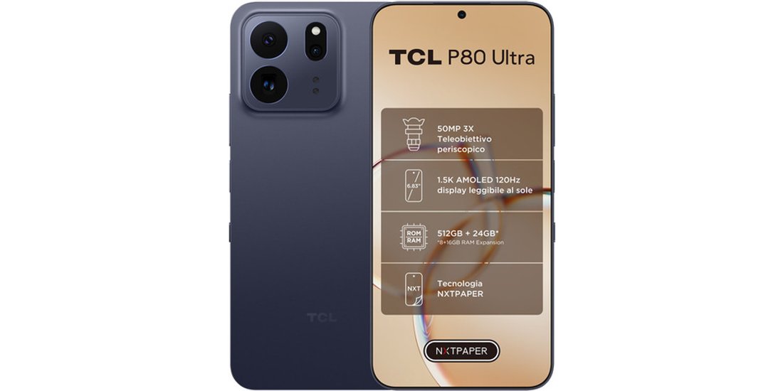 TCL P80 Ultra Midnight Blue